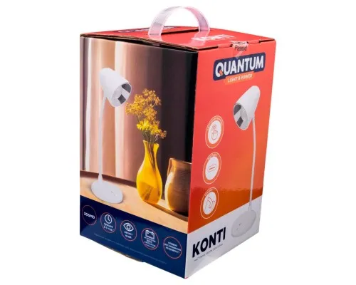 Настільна лампа Quantum KONTI LED з USB (QM-TL1050)