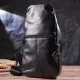 Сумка Vintage Через плече з натуральної шкіри Чорна (21397)
