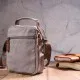 Сумка Vintage Чоловіча з текстилю Сіра (21244)