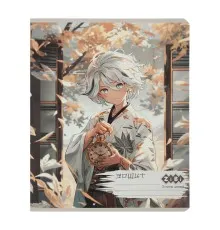 Зошит ZiBi ANIME 48 аркушів, клітинка бежевий (ZB.1704-28)