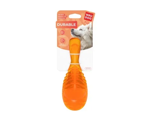 Іграшка для собак WAUDOG Fun Durable Гомілка 190 мм помаранчева (62154)