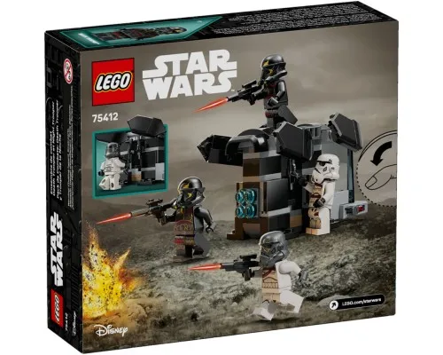 Конструктор LEGO Star Wars Бойовий набір «Боєць смерті та Нічний піхотинець» (75412-)