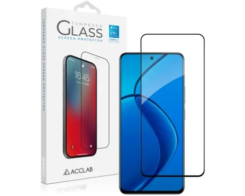 Скло захисне ACCLAB Full Glue Realme 12 4G Black (1283126598869)