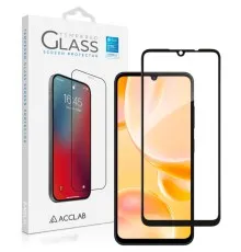 Скло захисне ACCLAB Full Glue ZTE Blade A55 Black (1283126598852)