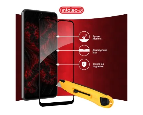 Скло захисне Intaleo Full Glue Samsung A32 5G Black (1283126541742)