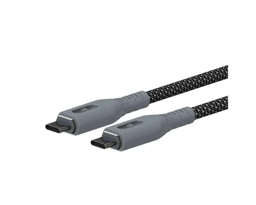 Дата кабель USB-C to USB-C 1.0m Magnetic 60W Black Armorstandart (ARM75513)