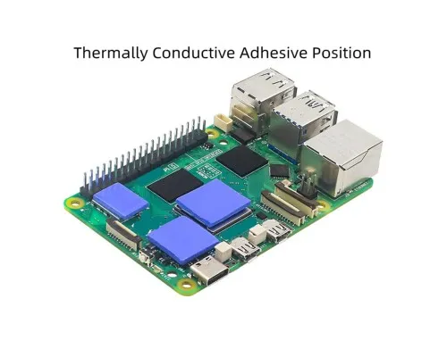 Радіатор охолодження для Мікро ПК Raspberry Pi з вентилятором для Raspberry Pi 5 (RA800)
