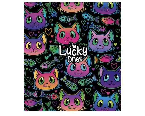 Зошит Школярик The Lucky ones 24 аркуша лінія (024-3089L)
