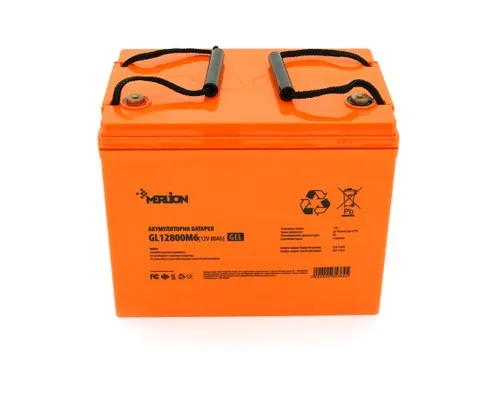 Батарея до ДБЖ Merlion 12V-80Ah GEL (GL12800M6 GEL)