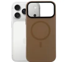 Чохол до мобільного телефона BeCover FIBRA ArcLine MagSafe Apple iPhone 17 Pro Max Brown (715388)