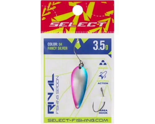 Блешня Select Rival 3.5g 34mm 04 Fancy Silver (1870.80.24)