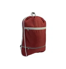 Сумка для взуття Cool For School з 2 блискавками з розширенням "CFS", бордо (CF85759-18)