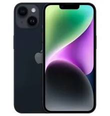 Мобільний телефон Apple iPhone 14 128Gb Midnight eSim (REF A+) BREEZY (2QMPUA3)