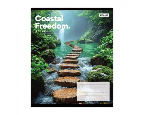 Зошит 1 вересня Coastal freedom А5 48 аркушів клітинка (769114)