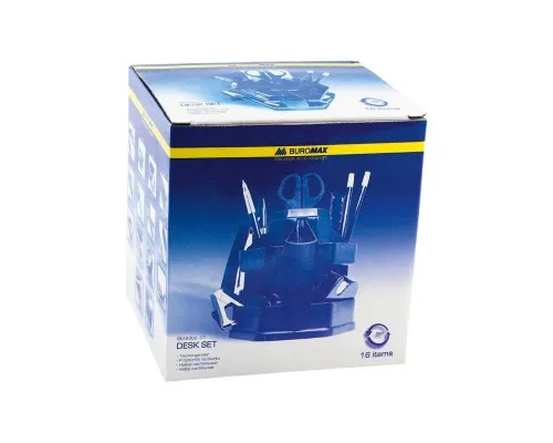 Настільний набір Buromax 16 items, black (BM.6302-01)