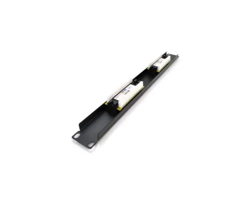 Патч-панель 19" 12хRJ-45 UTP 1U cat.6 PiPo (PP126191U)