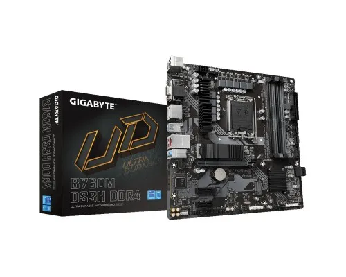 Материнська плата GIGABYTE B760M DS3H DDR4