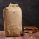 Сумка Vintage Через плече з текстилю Пісочна (22194)