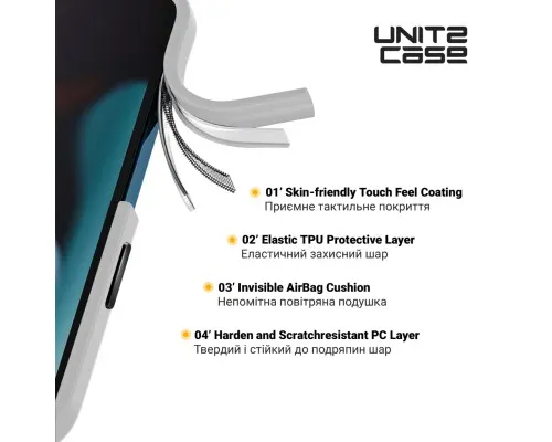 Чохол до мобільного телефона Armorstandart UNIT2 Samsung S25 Plus Matte Clear (ARM81842)