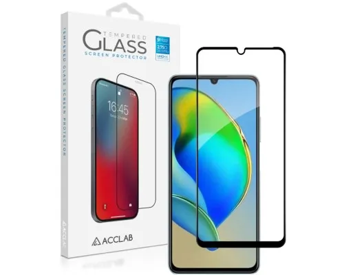 Скло захисне ACCLAB Full Glue ZTE Blade A72S Black (1283126575792)