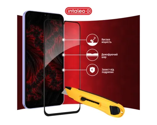 Скло захисне Intaleo Full Glue Samsung A34 5G Black (1283126559839)