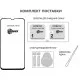 Скло захисне Dengos Full Glue iPhone 17 Air Black (TGFG-411)