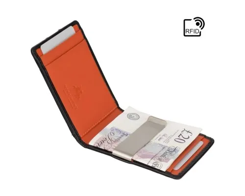 Гаманець Visconti VSL57 Black Monza/Orange (VSL57 BLK/ORG)