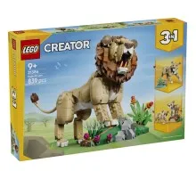 Конструктор LEGO Creator Дикі тварини: Величний лев (31386)