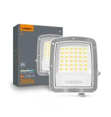Прожектор Videx F5 30W 3000-5000-6500K 230V White (VL-F5-030CW)