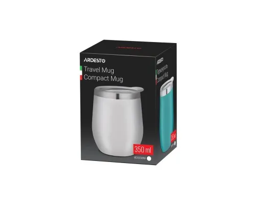 Термокружка Ardesto Compact Mug 350 мл White (AR2635MMW)