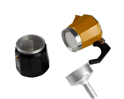 Гейзерна кавоварка Bo-Camp Hudson 6-cups Yellow/Black (2200522)
