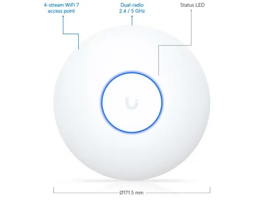 Точка доступу Wi-Fi Ubiquiti UniFi U7 Lite (U7-Lite)