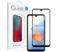 Скло захисне ACCLAB Full Glue ZTE Blade L220 Black (1283126583346)