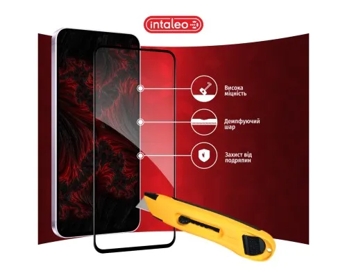 Скло захисне Intaleo Full Glue Samsung A36 Black (1283126608124)