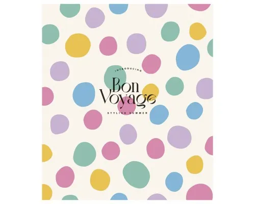 Зошит Школярик Bon Voyage 24 аркуша лінія (024-3206L)
