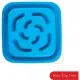 Посуд для собак Dexas Миска Slow Maze Feeder квадратна для повільного годування 960 мл блакитна (0084297309756)