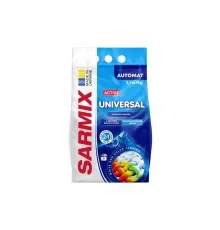 Пральний порошок Sarmix Active Universal для всіх типів прання 2.1 кг (4820268104113)