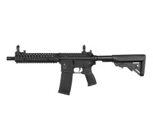 Гвинтівка страйкбольна Evolution Recon Superlite MK18 Mod 1 10.8" Carbontech AEG Black (EC47AR)