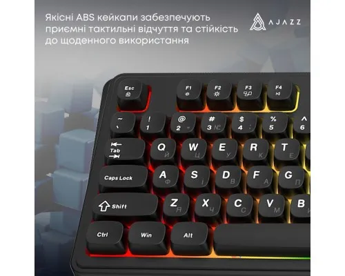 Клавіатура Ajazz AF98 USB UA Black (AF98-B)