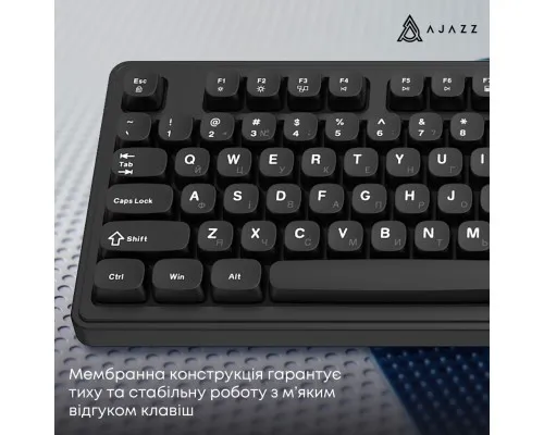 Клавіатура Ajazz AF98 USB UA Black (AF98-B)