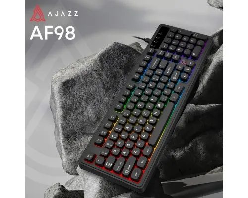 Клавіатура Ajazz AF98 USB UA Black (AF98-B)