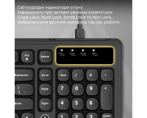 Клавіатура Ajazz AF98 USB UA Black (AF98-B)