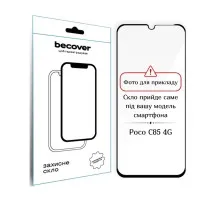 Скло захисне BeCover 10D Poco C85 4G Black (714367)