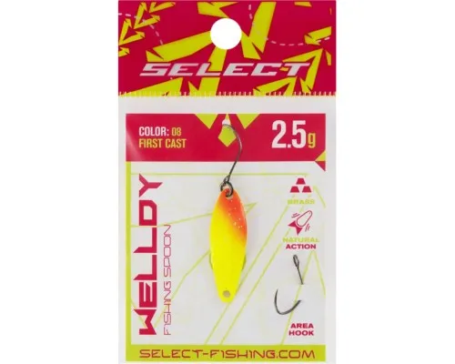 Блешня Select Welldy 2.5g 31mm 08 First Cast (1870.81.05)