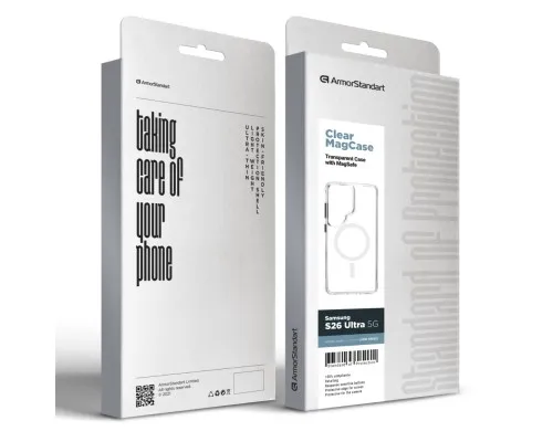 Чохол до мобільного телефона Armorstandart Clear MagCase Samsung S26 Ultra 5G Transparent (ARM88865)