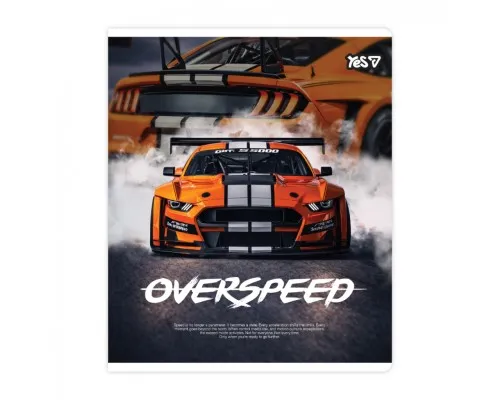 Зошит Yes Overspeed А5 18 аркушів лінія (768589)