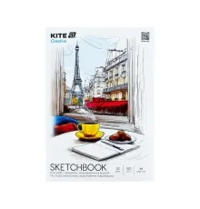 Папір для малювання Kite Скетчбук для робіт маркерами Creative А4, 30 аркушів (K-1281)