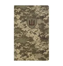 Книга записна Buromax з синтетичного каменя MILITARY, А5, 64 аркуші, клітинка, піксель (BM.295190-04)