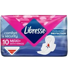 Гігієнічні прокладки Libresse Maxi Normal Wing 10 шт (7310790088137)
