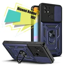 Чохол до мобільного телефона BeCover Military Xiaomi Redmi 10C Blue (707426)
